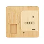  Bamboo wireless charger 10W, weather station