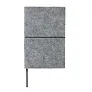  A5 notes s mekanim koricama od GRS certificiranog recikliranog filca - XD Collection