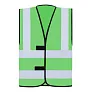 "HANNOVER" SAFETY / FUNCTIONAL VEST - FOUR REFLECTIVE STRIPES - Korntex