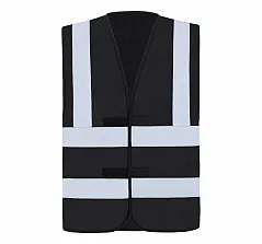 SAFETY / FUNCTIONAL VEST - FOUR REFLECTIVE STRIPES - Korntex