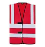 "HANNOVER" SAFETY / FUNCTIONAL VEST - FOUR REFLECTIVE STRIPES - Korntex