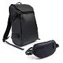 Chaundrise Laptop backpack 15,6" Air Gifts 2 in 1, waist bag