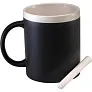  Ceramic mug for drawing 300 ml, chalk