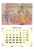 "OD MARTINJA DO MARTINJA"  13 list., dim: 23x40 cm, PVC vrećica, P/50, color kalendar