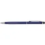 Ore aluminium ballpoint pen with stylus (blue ink)