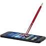 Ore aluminium ballpoint pen with stylus (blue ink)