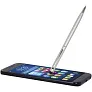 Ore aluminium ballpoint pen with stylus (blue ink)
