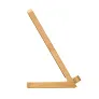  B'RIGHT bamboo wireless charger 10W, phone stand