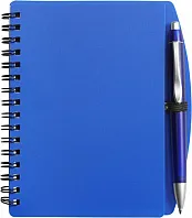 PP notebook with ballpen