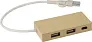  Aluminium and recycled paper USB hub Paulo