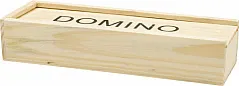 ENID Wooden box with domino game