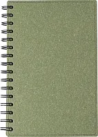 Recycled carton hardcover notebook