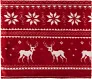 Jane Polar fleece reindeer blanket (180 gr/m2) 