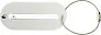  ISA Aluminium luggage tag