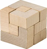 Wooden cube puzzle