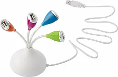 JAKE ABS USB hub s 4 šarena ulaza