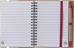 Recycled paper notebook