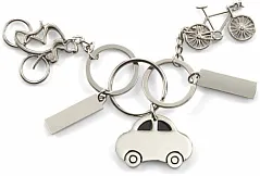 Nickel plated key holder Cirilio
