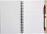 Stella Wire bound notebook with ballpen. 