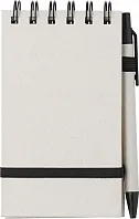 Recycled milk carton notebook