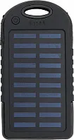 Rubberized ABS solar power bank