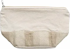 Cotton toiletry bag