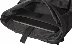 rPET (290T) polyester twill flap backpack