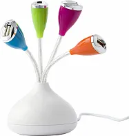 JAKE ABS USB hub s 4 šarena ulaza