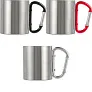  Stainless steel double walled mug Nella