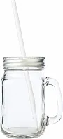 Glass mason jar