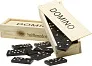  ENID Wooden box with domino game