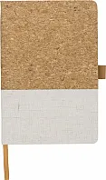 Cork and cotton notebook 