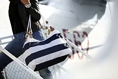 Polyester (600D) beach bag
