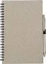 MASSIMO Wheat straw notebook with pen