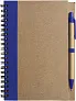 Stella Wire bound notebook with ballpen. 