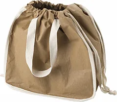 Kraft paper shopping bag