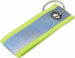 Polyester reflective key holder