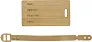 SHAWN Bamboo luggage tag