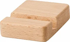 Rubberwood phone holder 