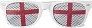 LEXI Plexiglass sunglasses with country flag