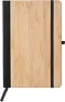 Dorita PU and bamboo notebook 