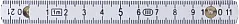 Plastic foldable ruler 