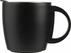 Stainless steel, double walled travel mug