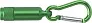TRACY Aluminium mini torch with carabiner