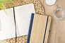 Dorita PU and bamboo notebook 