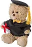 Magnus Plush graduation bear