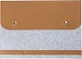 Jonathan rPET felt laptop pouch 
