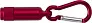 TRACY Aluminium mini torch with carabiner