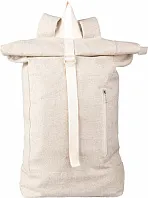 Hemp (280 gr/m2) roll-top backpack