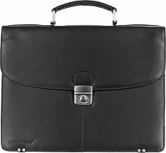 Leather Charles Dickens® briefcase - Charles Dickens